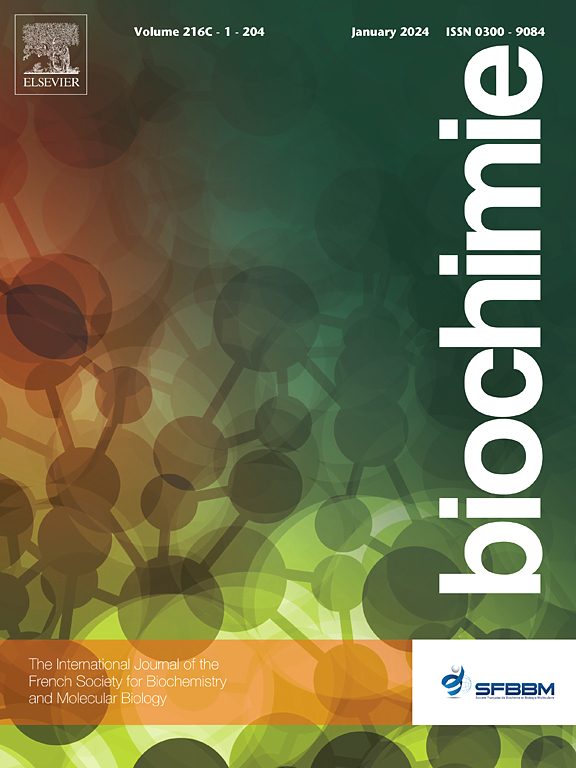 Go to journal home page - Biochimie